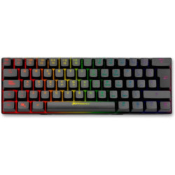 Keyboard Phoenix Black Spanish Qwerty