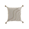 Cushion Home ESPRIT Beige Natural Boho 45 x 45 cm