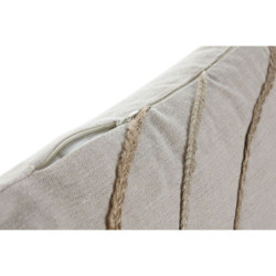 Cushion Home ESPRIT Beige Natural Boho 45 x 45 cm