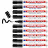 Permanent marker Edding 3300 Black (10 Units)