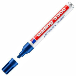 Permanent marker Edding 3300 Blue 10 Pieces (10 Units)