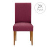 Chair Cover Eysa TROYA Burgundy 50 x 55 x 50 cm 2 Units