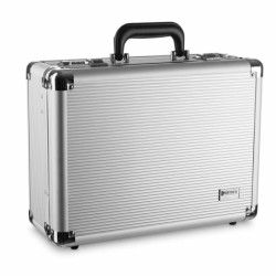 Briefcase Eurostil ALUMINIO PELUQUERIA 37,5 x 28 x 15 cm Silver Aluminium