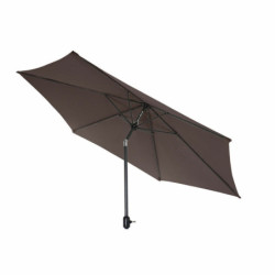 Sunshade DKD Home Decor Brown Black Polyester Steel (300 x 300 x 250 cm)