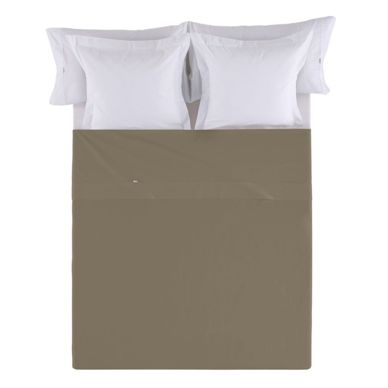 Top sheet Alexandra House Living Light brown 170 x 280 cm