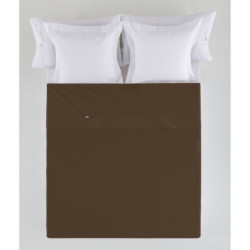 Top sheet Alexandra House Living Brown Chocolate 170 x 280 cm