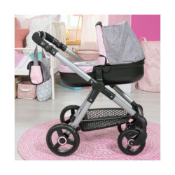 Doll Stroller Reig Stule Pram Grey 63 cm