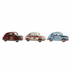 Vehicle DKD Home Decor 27 x 13 x 12 cm Car Vintage (3 Pieces)