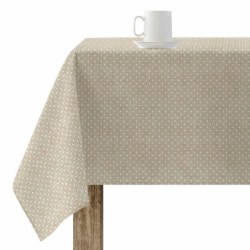 Stain-proof tablecloth Belum Plumeti White 180 x 300 cm XL