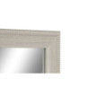 Wall mirror Home ESPRIT White Brown Beige Grey Crystal polystyrene 36 x 2 x 125 cm (4 Units)