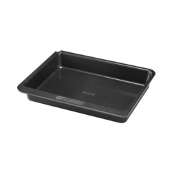 Oven Mould Pyrex Magic Squared Rectangular Black Metal 24 x 24 cm (6 Units)