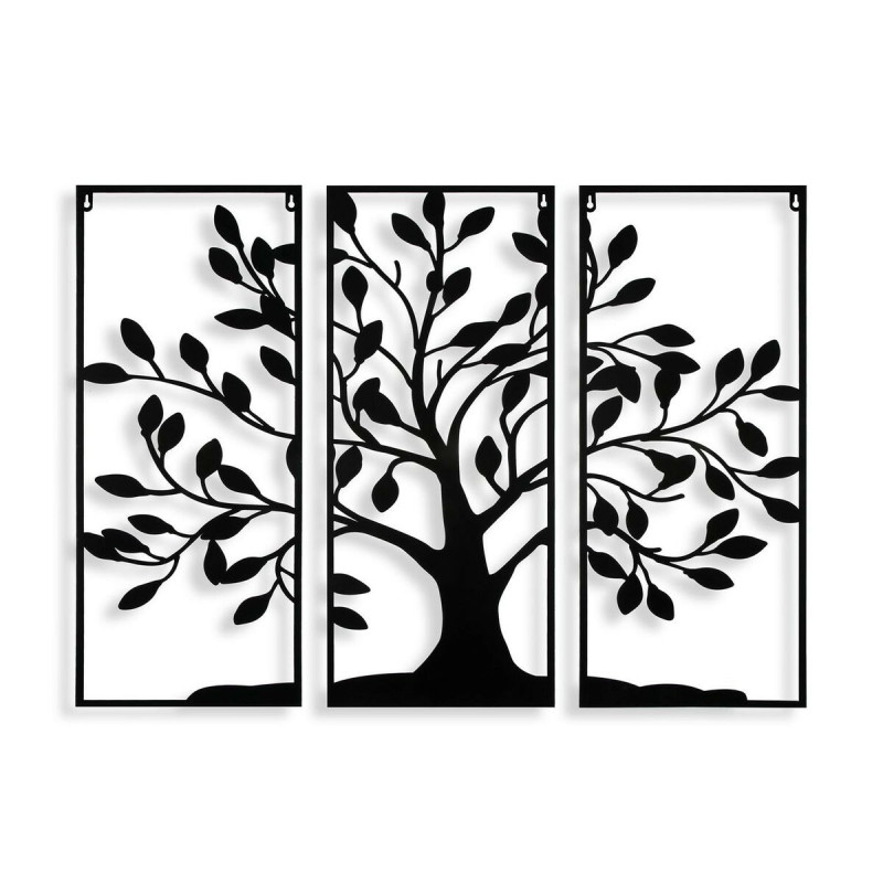 Wall Decoration Versa Tree of Life Metal Vintage 1,5 x 70 x 90 cm