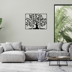 Wall Decoration Versa Tree of Life Metal Vintage 1,5 x 70 x 90 cm