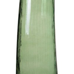 Vase Green Glass 20 x 20 x 120 cm