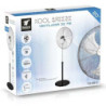 Freestanding Fan Thulos Silver 160 W