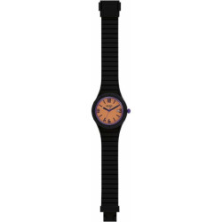 Men's Watch Hip Hop HWU1082 Black Orange