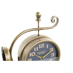 Wall Clock DKD Home Decor Station 29 x 10 x 39,5 cm Iron Vintage (2 Units)