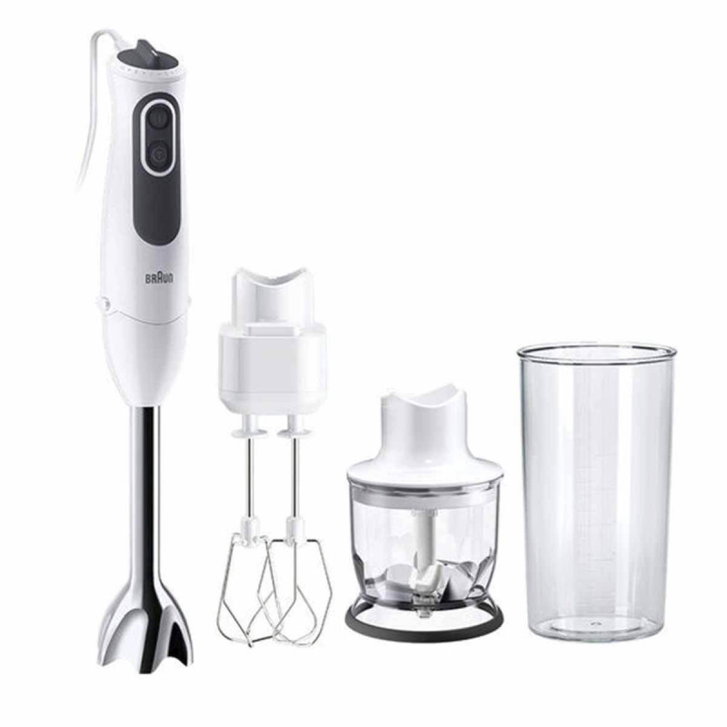 Hand-held Blender Braun MQ3125B 750W Grey White