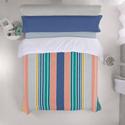 Duvet cover set Alexandra House Living Estelia Multicolour Single 2 Pieces