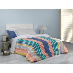 Duvet cover set Alexandra House Living Estelia Multicolour Single 2 Pieces