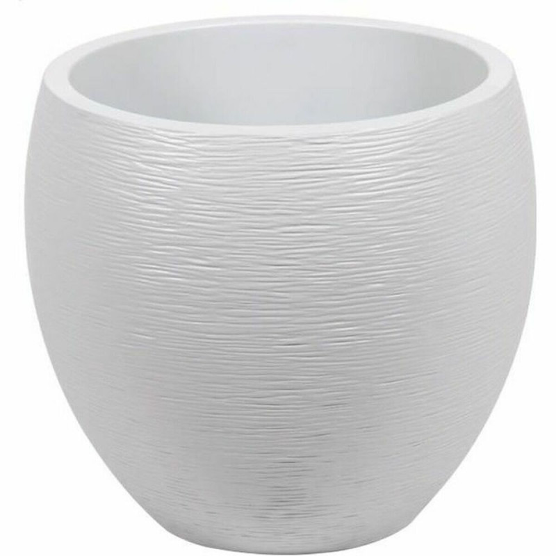 Plant pot EDA Graphit Circular White Ø 50 cm