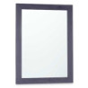 Wall mirror 60 x 80 cm MDF Wood Blue (2 Units)