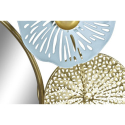 Wall mirror DKD Home Decor Golden Metal Mint (50 x 5 x 51 cm)