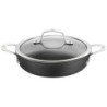 Casserole with lid Ballarini Alba ALBG3ED.24D Graphite Titanium Stainless steel Aluminium Ø 24 cm