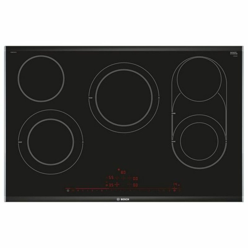 Glass-Ceramic Hob BOSCH PKM875DP1D 80 cm (5 Cooking Areas)