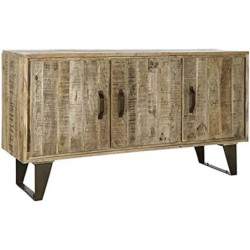 Sideboard DKD Home Decor Metal Mango wood (140 x 43 x 75 cm)