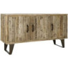 Sideboard DKD Home Decor Metal Mango wood (140 x 43 x 75 cm)