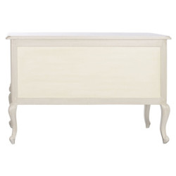 Chest of drawers DKD Home Decor Cream Mango wood MDF Wood Romantic 123 x 50 x 80 cm