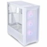 ATX Semi-tower Box Lian-Li LANCOOL II MESH C RGB SNOW White Black Snow white