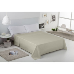 Top sheet Alexandra House Living Beige 220 x 270 cm