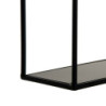 Shelves 51 x 13 x 76,5 cm Black Metal