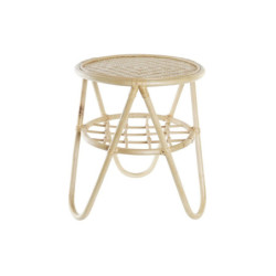 Side table DKD Home Decor Natural Bamboo 40 x 40 x 46 cm