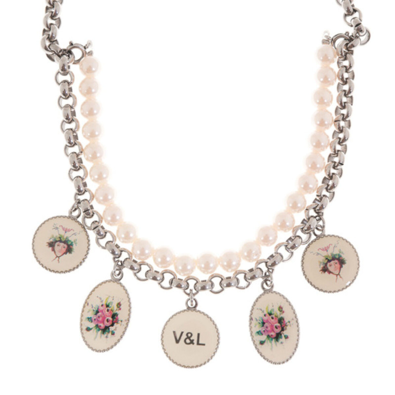 Ladies'Necklace Victorio & Lucchino VJ0149CO (51 cm)