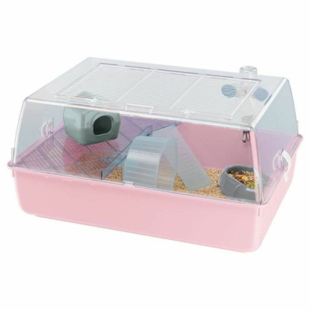 Cage Ferplast Mini Duna Hamster Pink Plastic