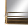 Wall mirror Golden Crystal Iron 59 x 14,5 x 63 cm