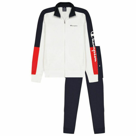 Adult's Sports Outfit Champion Full Zip Suit White