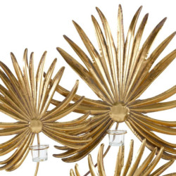 Wall Decoration 77 x 11 x 96 cm Golden Metal