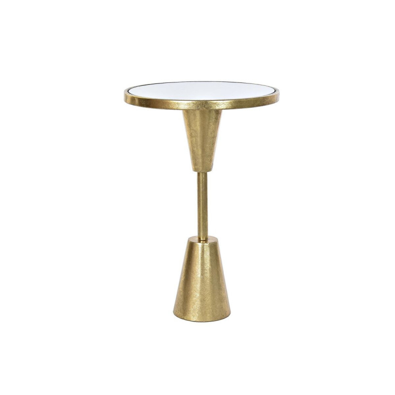 Side table DKD Home Decor Golden Metal Mirror 40,5 x 40,5 x 60 cm