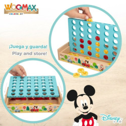 4 in a Row Disney 25 x 16 x 15,5 cm (6 Units) (37 Pieces)