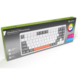 Mechanical keyboard Tracer TRAKLA47310 White Multicolour QWERTY