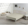 Fitted bottom sheet Alexandra House Living Beige 150 x 190/200 cm