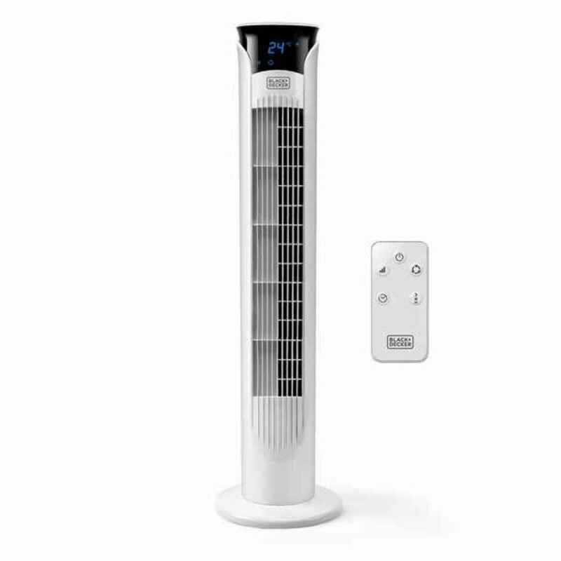 Tower Fan Black & Decker BXEFT48E White 82,5 cm