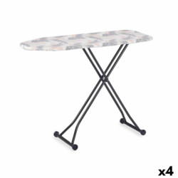 Ironing board Beige Grey Metal Sheets 110 x 33 x 92 cm (4 Units)