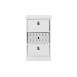 Chest of drawers DKD Home Decor White Grey Paolownia wood 36 x 25 x 62 cm