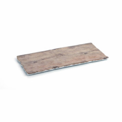 Tray Quid A'bordo Brown Plastic 40 x 18 cm (6 Units) (Pack 6x)