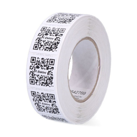 NFC Intelligent Labels Checkpoint 7551246 410 Anti-theft White 4 x 4 cm 1000 Unidades